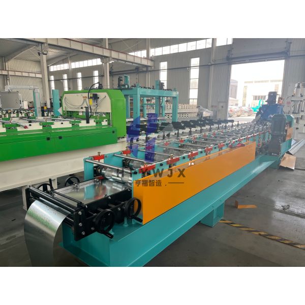 Fully Automatic 300 Ridge Tile Machine with 18 Rows Forming Stations and PLC Control System