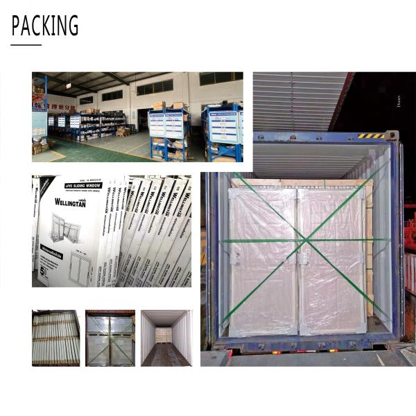 ODM 58mm Plastic UPVC Sliding Window And Door Company