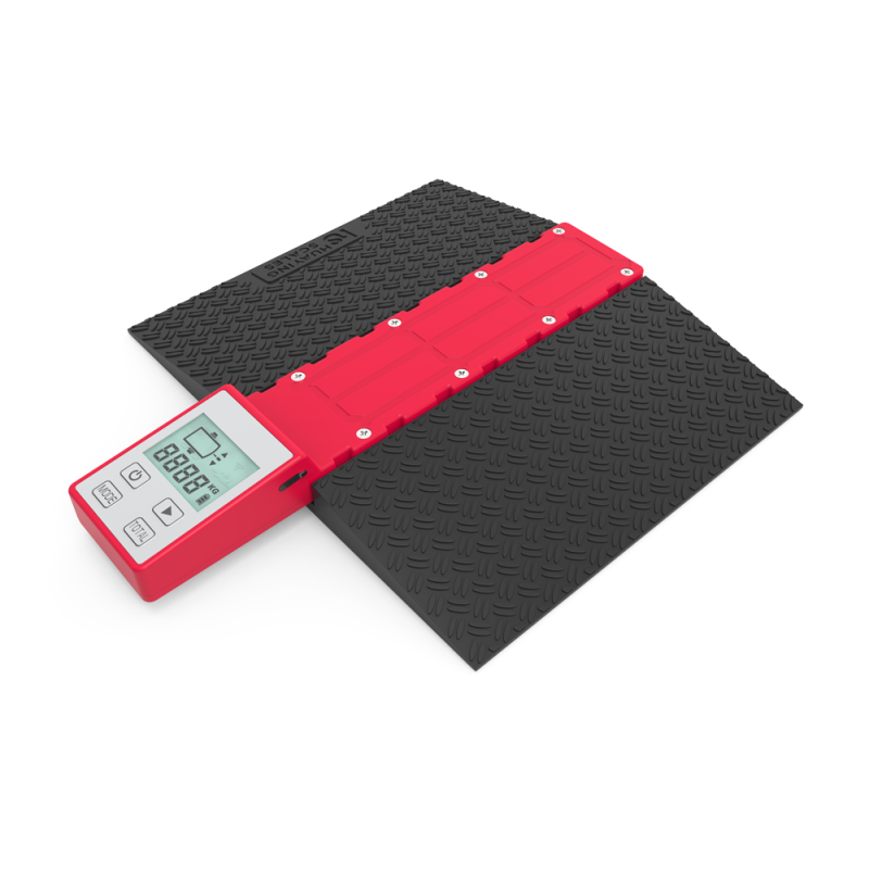 Wheel Weighing Scale for Caravan RV Motorhome, 1500kg Portable Bluetooth Wheel Scale with LCD Display, USB-C Rechargeable