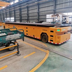 Self Propelled AGV Automated Guided Vehicle Battery Powered Remote Control