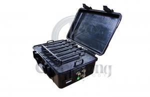 Buy cheap 12 Antennas Suitcase 5G 60m High Power Signal Jammer Portable product