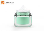 50ml plastic acrylic cream jar double layer good design for cosmetic packaging