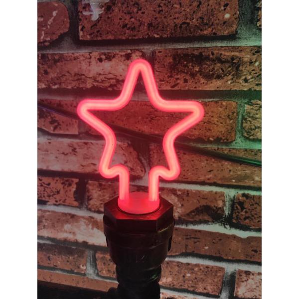 Five - Pointed Star Decorative Led Bulb Star Shape 4w E27 Decoration Bulb No Flickering