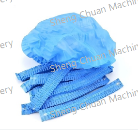 Fully Automatic Nonwoven & PE Bouffant Cap Making Machine 18"–24" High Speed
