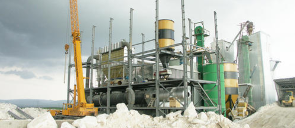 Direct Or Indirect Heating Gypsum Calcination Plant Capacity 0.4-30t/H