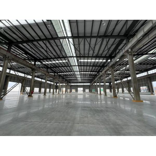 Q355 Q235 H Beam Steel Structure Factory With Sandwich Panel Wall And Roof