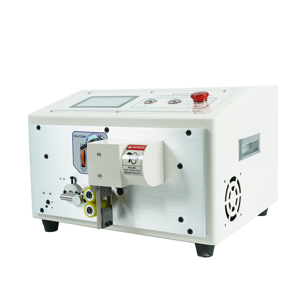 Automatic 2-Wheel PVC Plastic Latex Tube Cutting Machine Multi-Function Cable Manufacturing Equipment Small Cutter Pipe Stripper