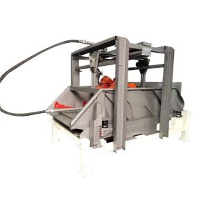 Effluent Wastewater Circular Motion Vibrating Screen Wet Screening Machine