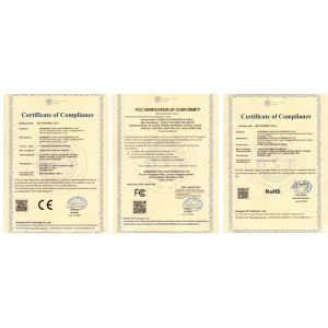 ETERNITY SPLENDENT TECHNOLOGY CO.,LTD Certifications