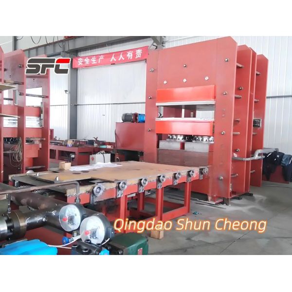 Plate curing machine control panel