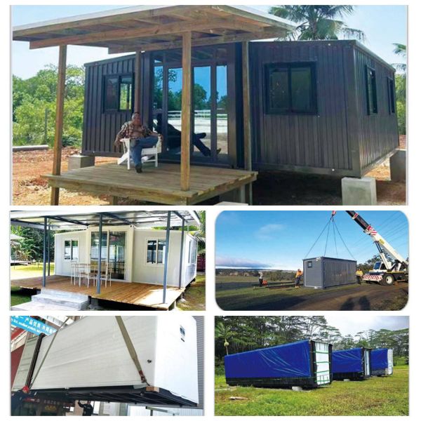 Multi-size Rapid Assembly & Disassembly Modular Expandable Folding House