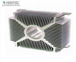 6063 Aluminum Heatsink Extrusion Profiles For Water Cooler / Electronic Radiator