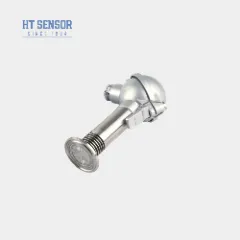 The High Temperature Clamp is Connected To The 50.4mm Cable Pressure Sensor Transmitter