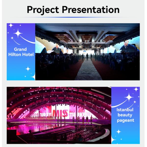 Indoor Led Display Screen Hard Connection High Refresh Seamless Quick Install for Commercial Advertisement Events