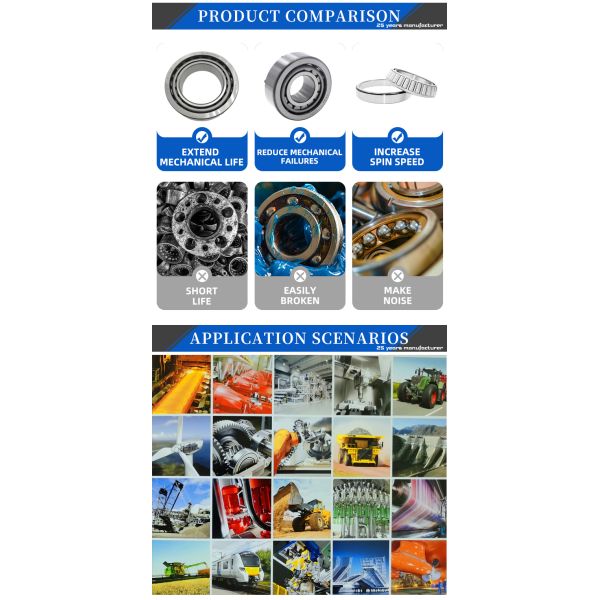ABEC-6 Single Row Thrust Ball Bearing 8280 One Direction