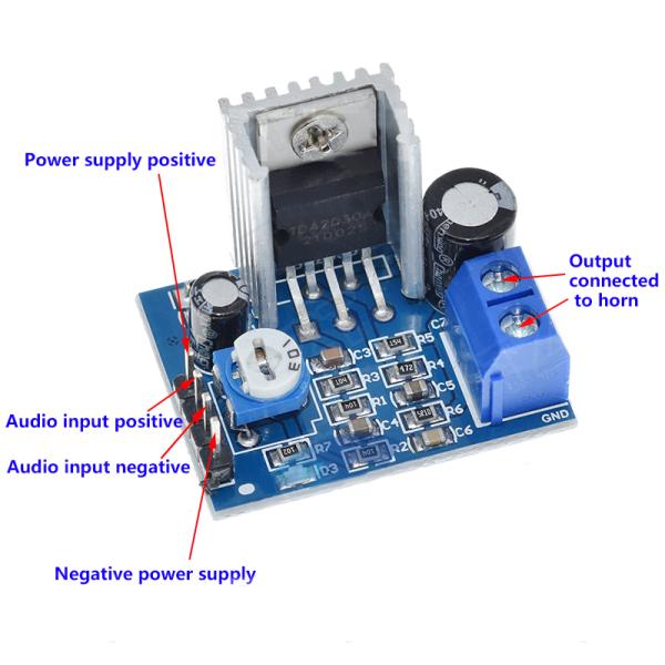 TDA2030 Module close-up view