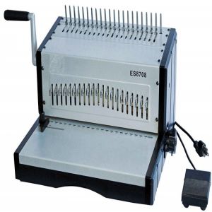 Buy cheap Electric Plastic Comb Punching Binding Machine ES8708 For Notebook product