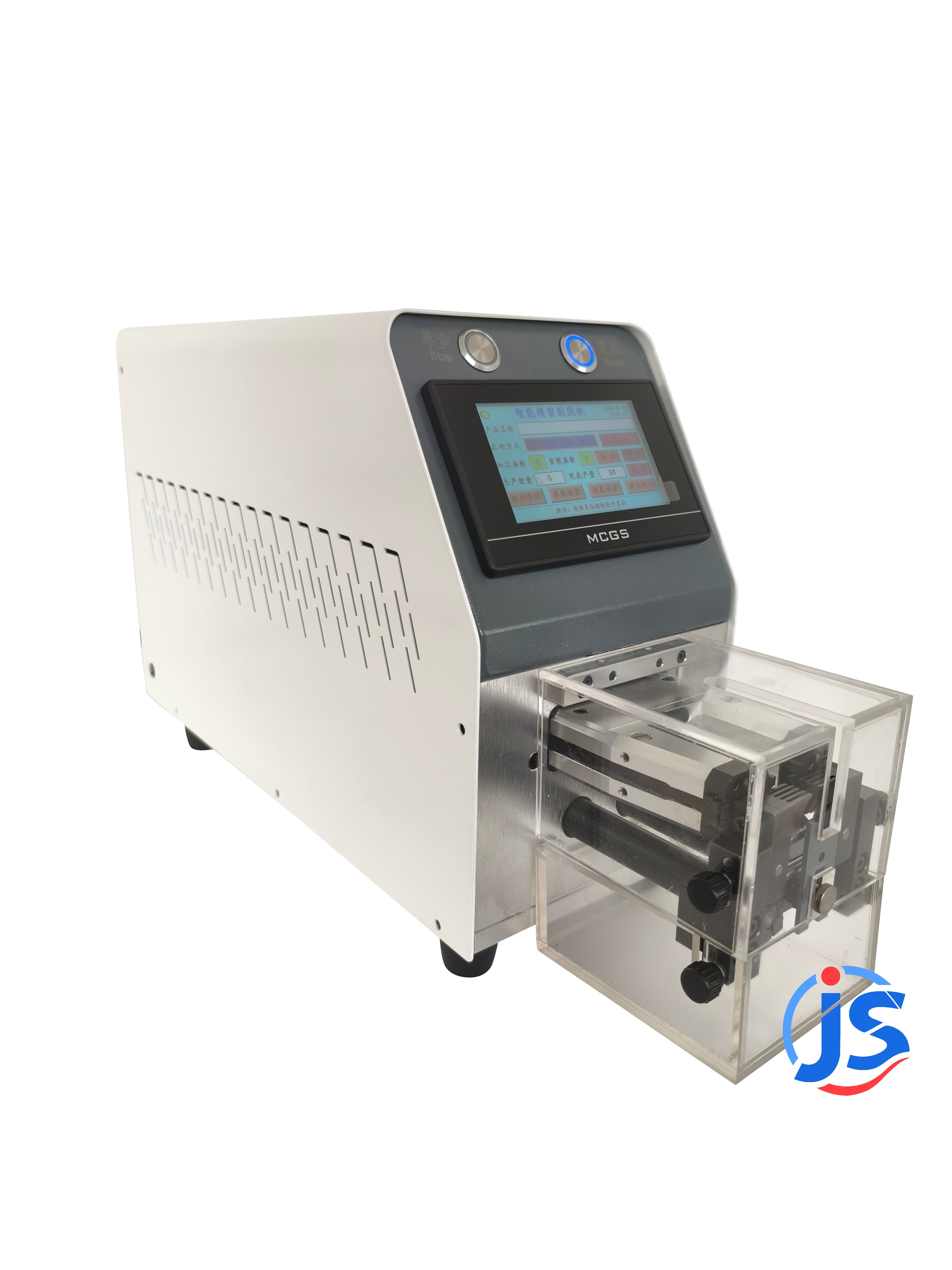 4.3 Inch Touch Screen Control Stable Wire Feeding Multi-layer Stripping and Cut Machine Inductive Coaxial Line Stripping Machine