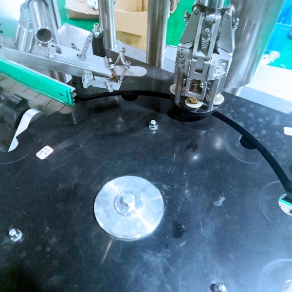 Locking Cap Wine Bottle Screw Capping Machine with Provided Video Outgoing-Inspection