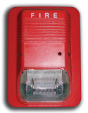 Buy cheap Fire Alarm Siren with Red Strobe Flash product