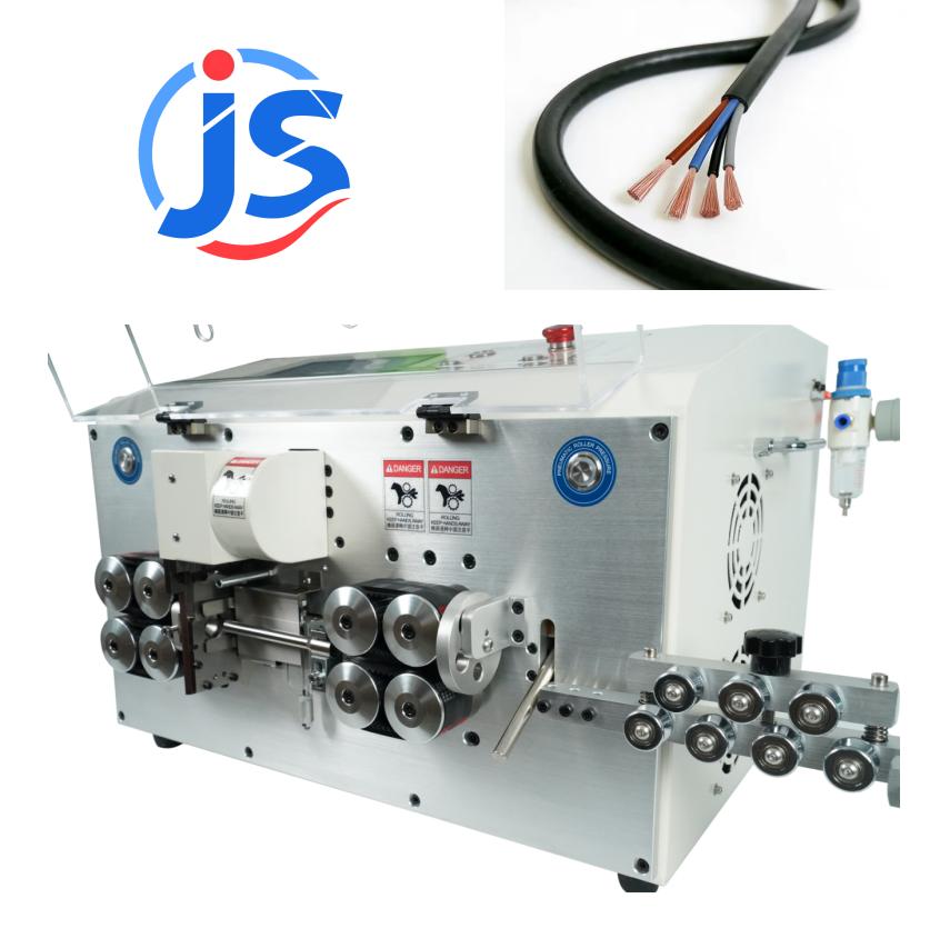 Double Layer Peeling Cable Cutting Machine High Speed Cable Stripper Machine 110V 220V