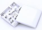 Indoor Fiber Optic Distribution Box Mini 2 Port 2 Core Fiber Wall Mount