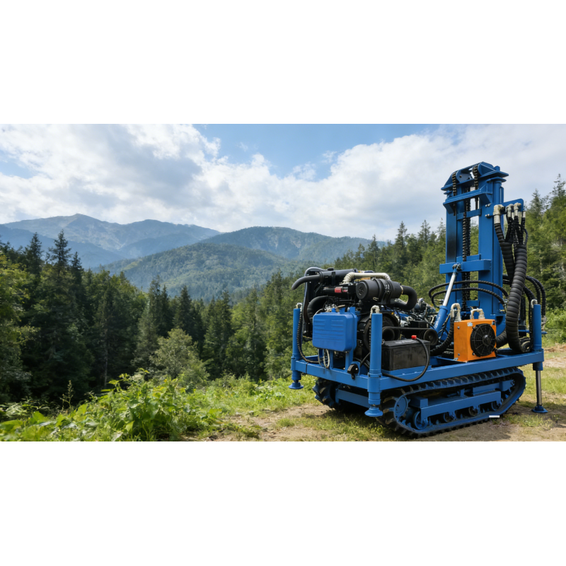 Energy-saving Small-sized Water Well Drilling Rig Detachable