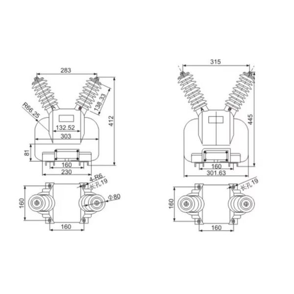 Epoxy Resin Insulated Current Transformer 10kV High Voltage Transformer