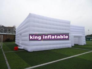 Buy cheap White Trade Show Inflatable Event Tent House / Party Tent For Wedding Or Exhibition product