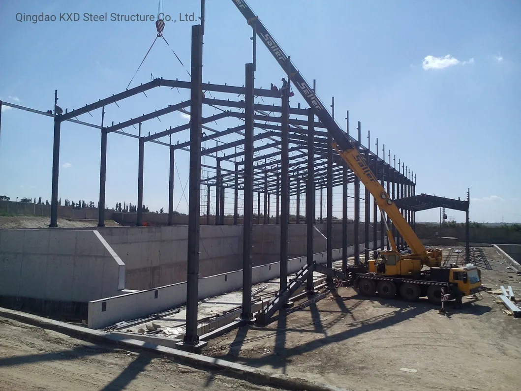 Prefabricated Engineered Light Steel Structure Industrial Manufacturing Services Warehouse