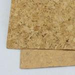 0.8mm Durable Nature Cork Fabric/Leather for Wall Decoration, Phone Cover and