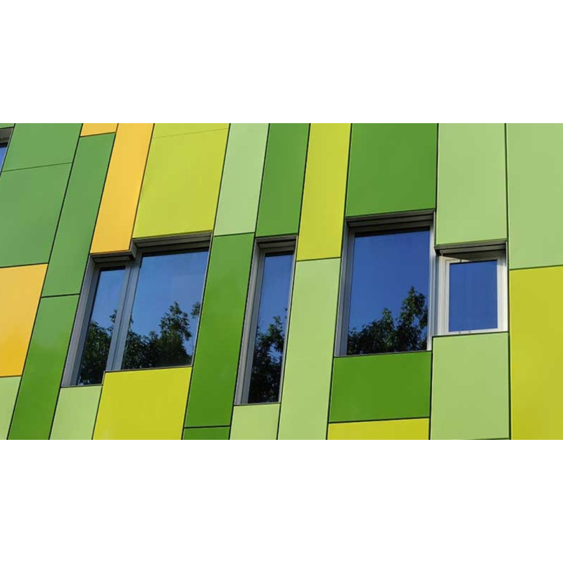 Fireproof Pvdf Aluminum Composite Panel For Building Facade Low Smoke Toxicity Acp Sheet
