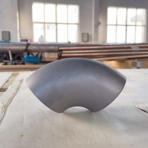 Buy cheap 7030 Copper Nickel Pipe Fittings 8" 90 LR Elbow 4.5mm Butt Welding Elbow from wholesalers