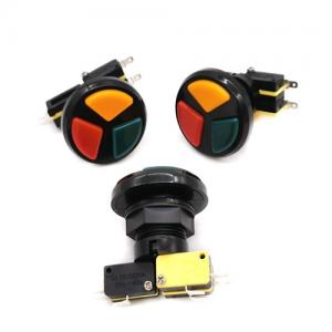 Buy cheap Multicade 3 in 1 triple Round push button microswitch product