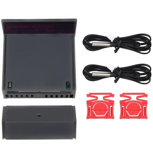 STC-3008 Digital Display Intelligent Double Control Electronic Temperature Controller