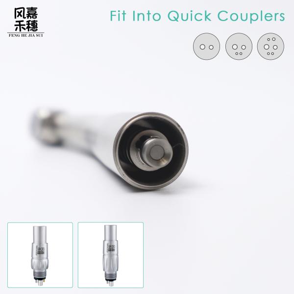 Dental High Speed SUS304 Handpiece Torque Head Quick Coupling Backflow Prevent