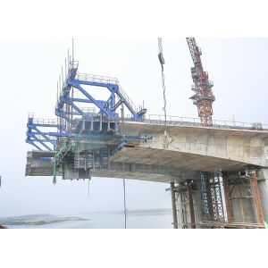 Safety Modular Metal Bridge Traveller Form , Steel Formwork For Concrete