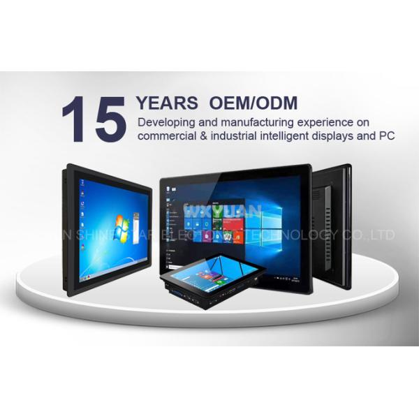 Aluminium Alloy Enclosure 21.5 Inch Industrial Resistive Touch Screen Single PC Fanless