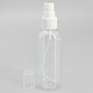 Buy cheap 40*134mm 100ml PET Plastic Spray Bottle Cylinder Round Shoulder product