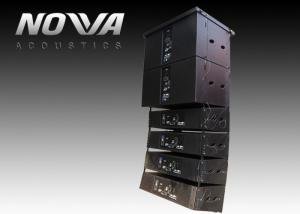 Buy cheap Line Array Pro Audio Equipment For Event And Outdoor Shows , Black Color product