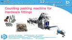 Mix hardwares counting and packing machine