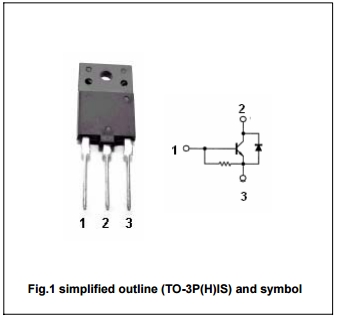 2SD2499 3 Pin Transistor Silicon Diffused Power Transistor
