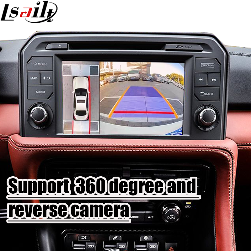 Wireless Apple Carplay Interface for GT-R GTR 2017+ Integrated Android Auto, Bluetooth, WiFi, YouTube Music