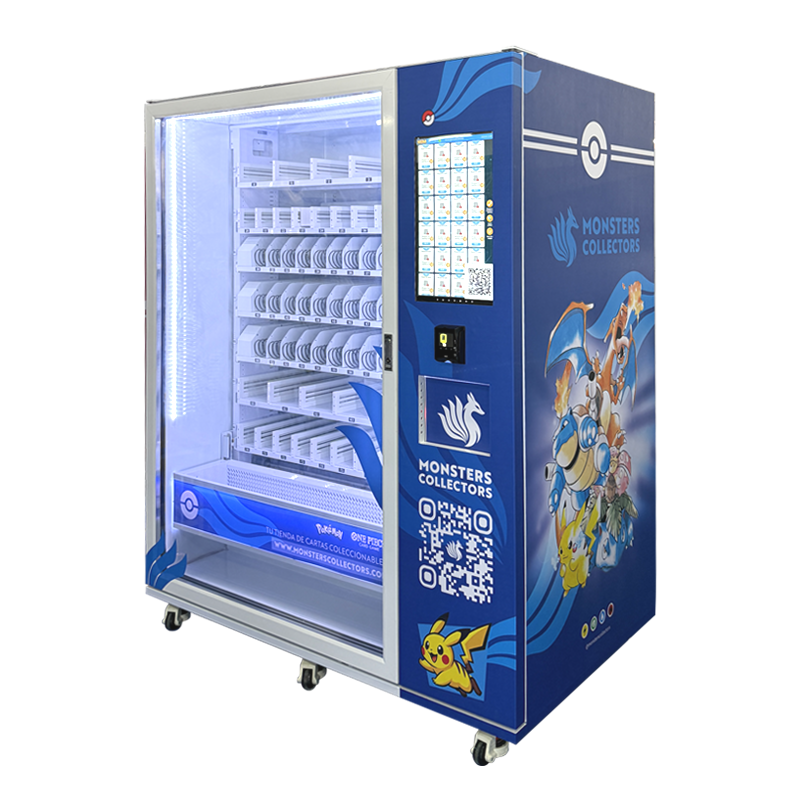 Buy cheap 270-720 Capacity Monster Collection Vending Machine with Cooling System 3-20°C and 24V Electric Heating Defogging product