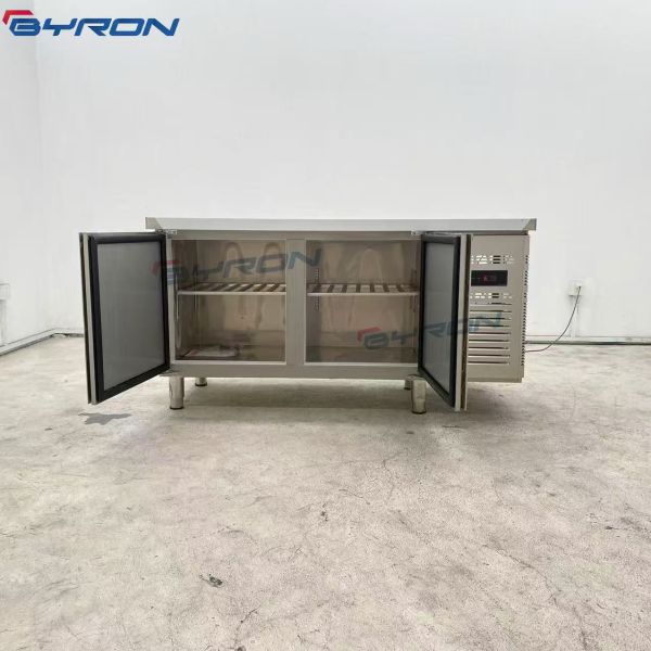 Pull Open SS Commercial Refrigerated Workbench Freezer Single Temperature