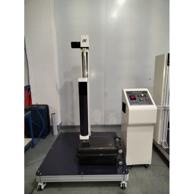 Luggage & Bag Drop Hammer Impact Testing Machine Impact Resistance Testing Equipment for Molded Luggage and Other Materials