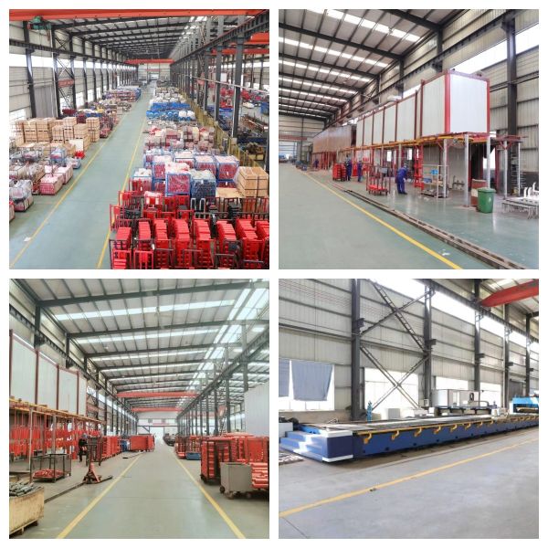 Lifter Hand Manual Pallet Stacker 500kg Hydraulic Steering Wheel Protection