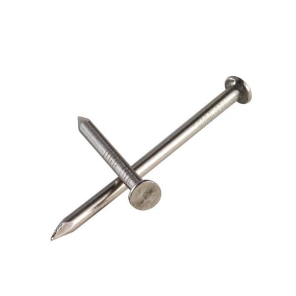 Head Bright Galvanized Common Nails Smooth Shank Flat Head Available 9 Gauge