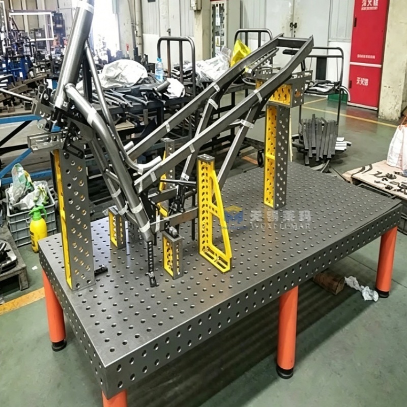 Heat Resistant Solid D16 Metal Welding Table