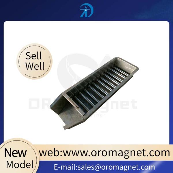 Manual Magnetic Separator Stainless Steel Pipeline Iron Remover For Ceramic Glaze / Body Slurry